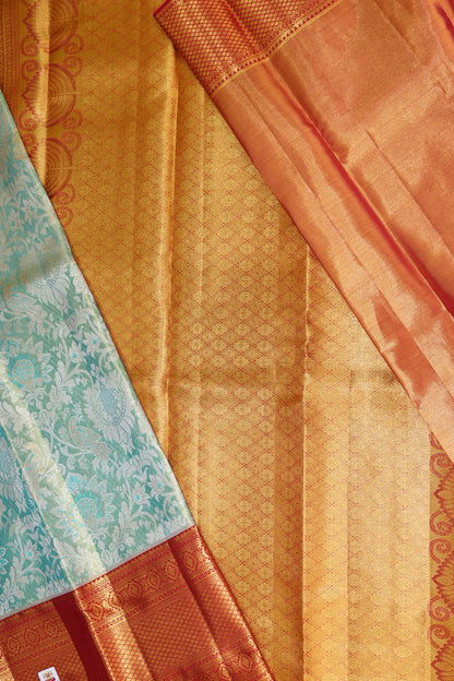 Traditional Green Kanchipuram Silk Saree