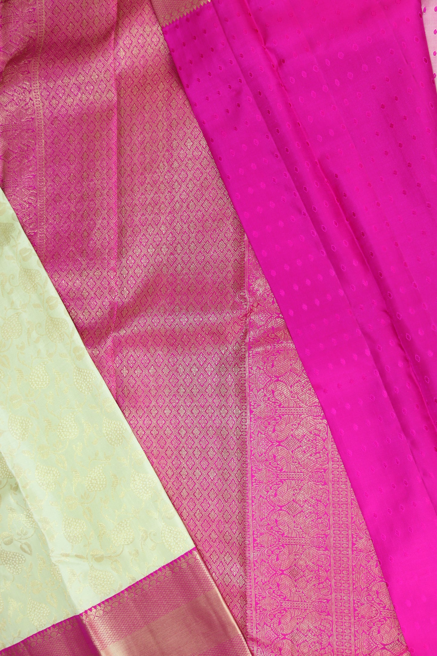 Beautiful Mustard Yellow Kanchipuram Silk Saree From Weavers and Best on Online