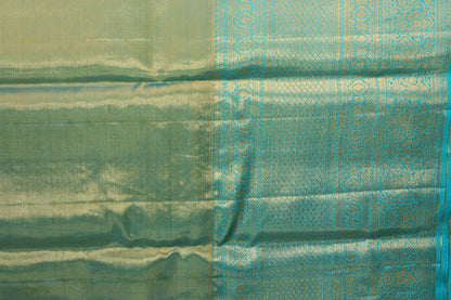 Exotic Pastel Green Kanchipuram Silk Saree