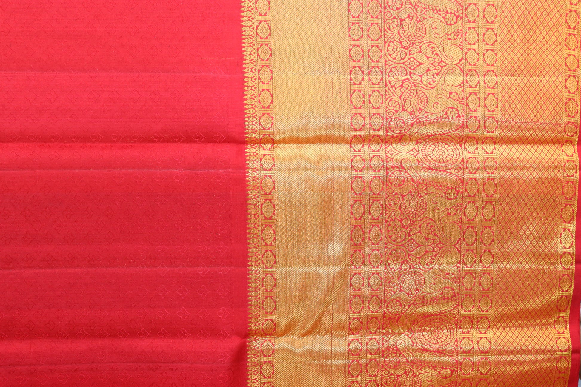 Bridal Green Kanchipuram Silk Saree From Weavers and Best on Online