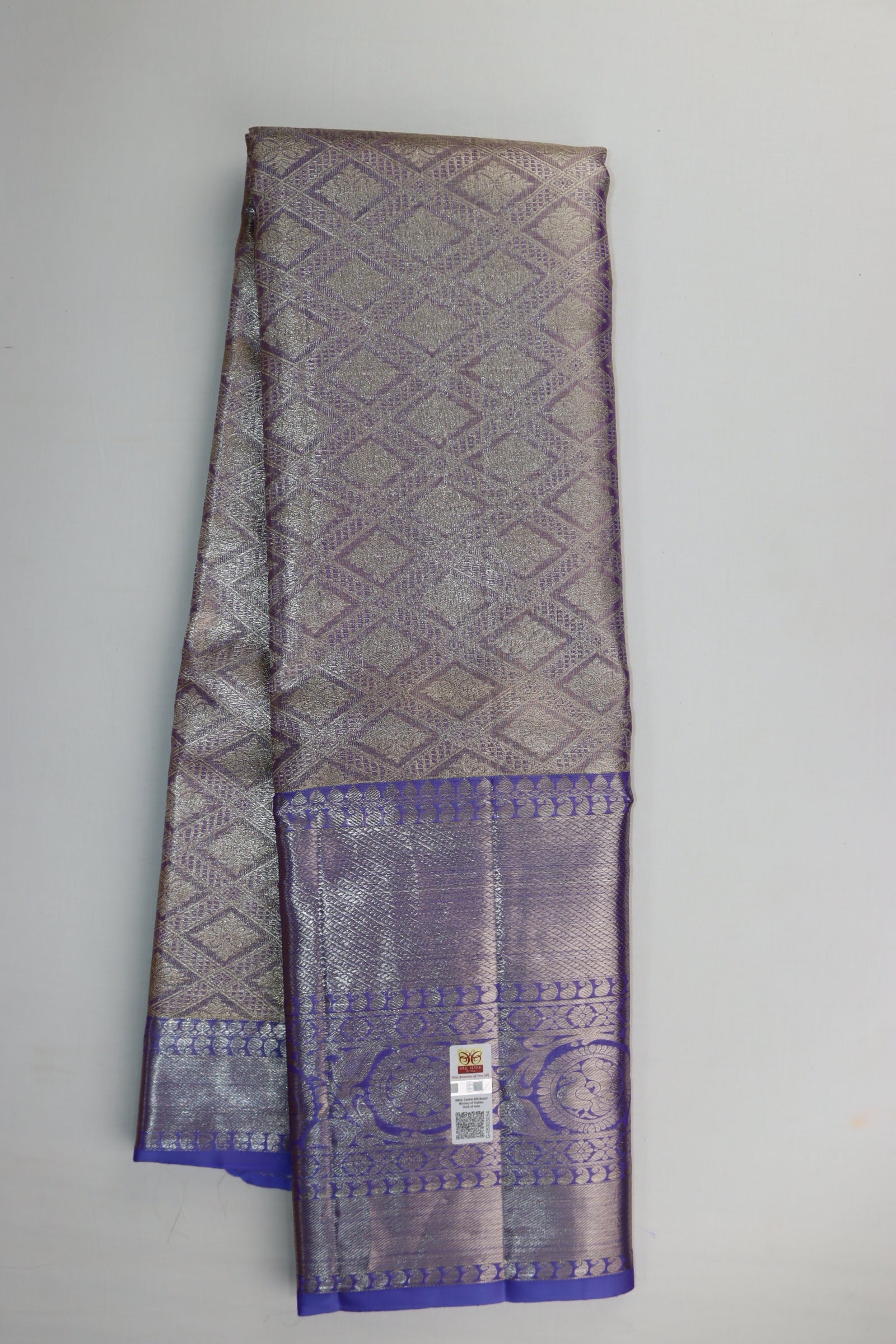 Vibrant Rhino Kanchipuram Silk Saree - My First Saree