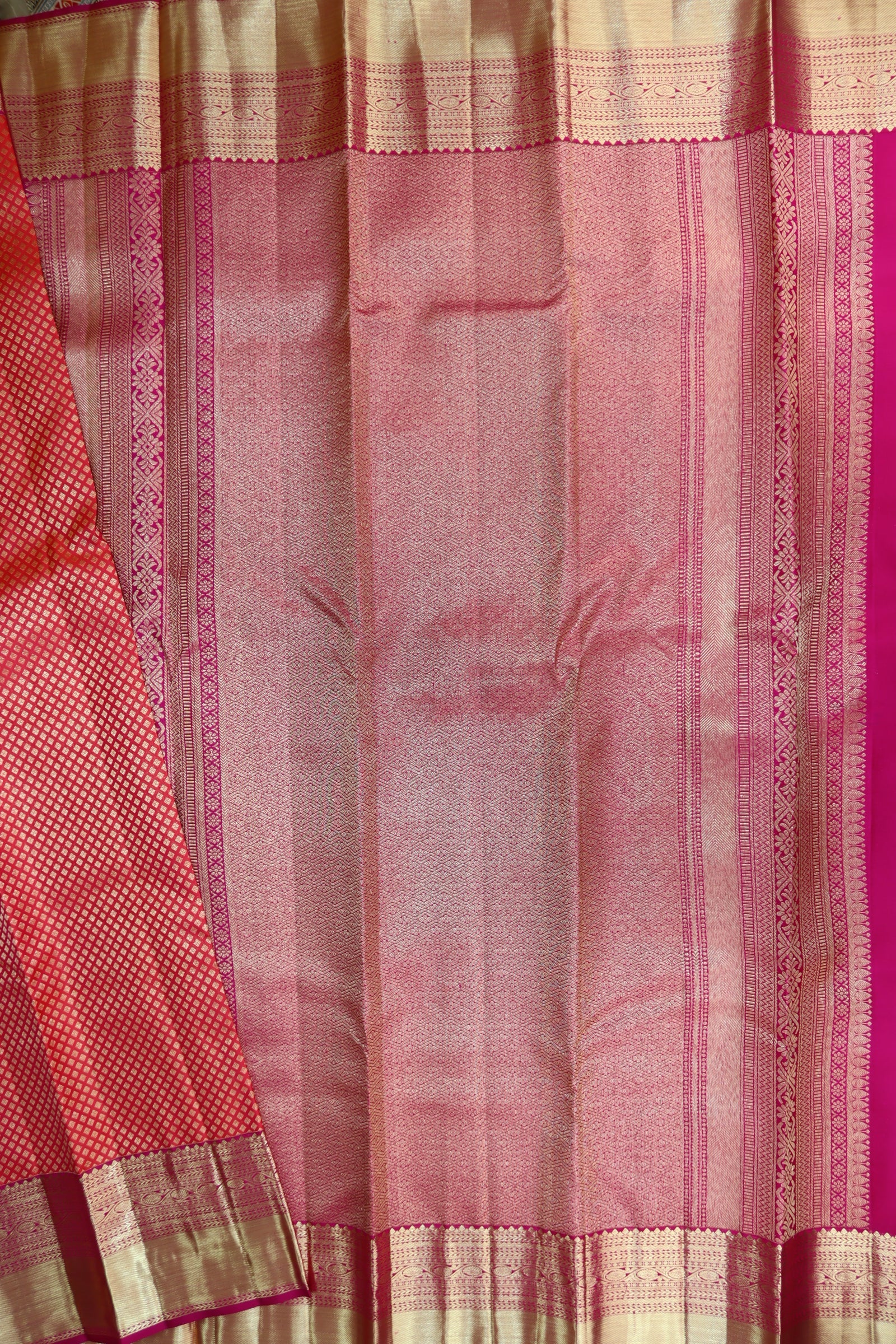 Traditional Red Kanjipuram Saree From Weavers and Best on Online