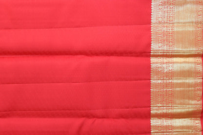 Regal Orange Kanjipuram Saree From Weavers and Best on Online