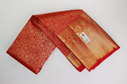 Royal Red Kanjipuram Saree From Weavers and Best on Online