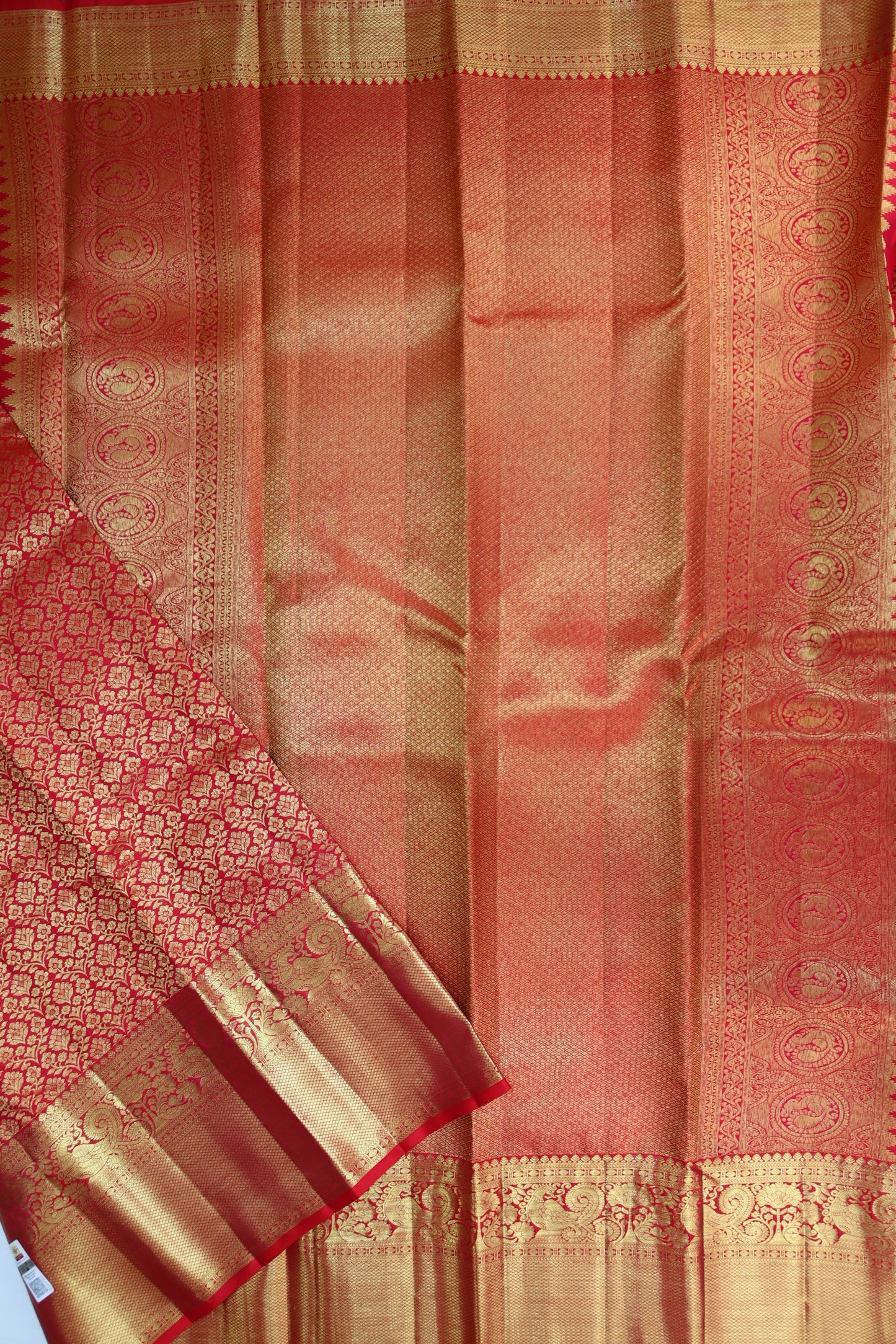 Royal Red Kanjipuram Saree From Weavers and Best on Online