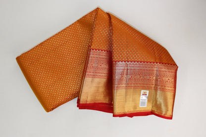 Classic Yellow Kanjipuram Saree From Weavers and Best on Online