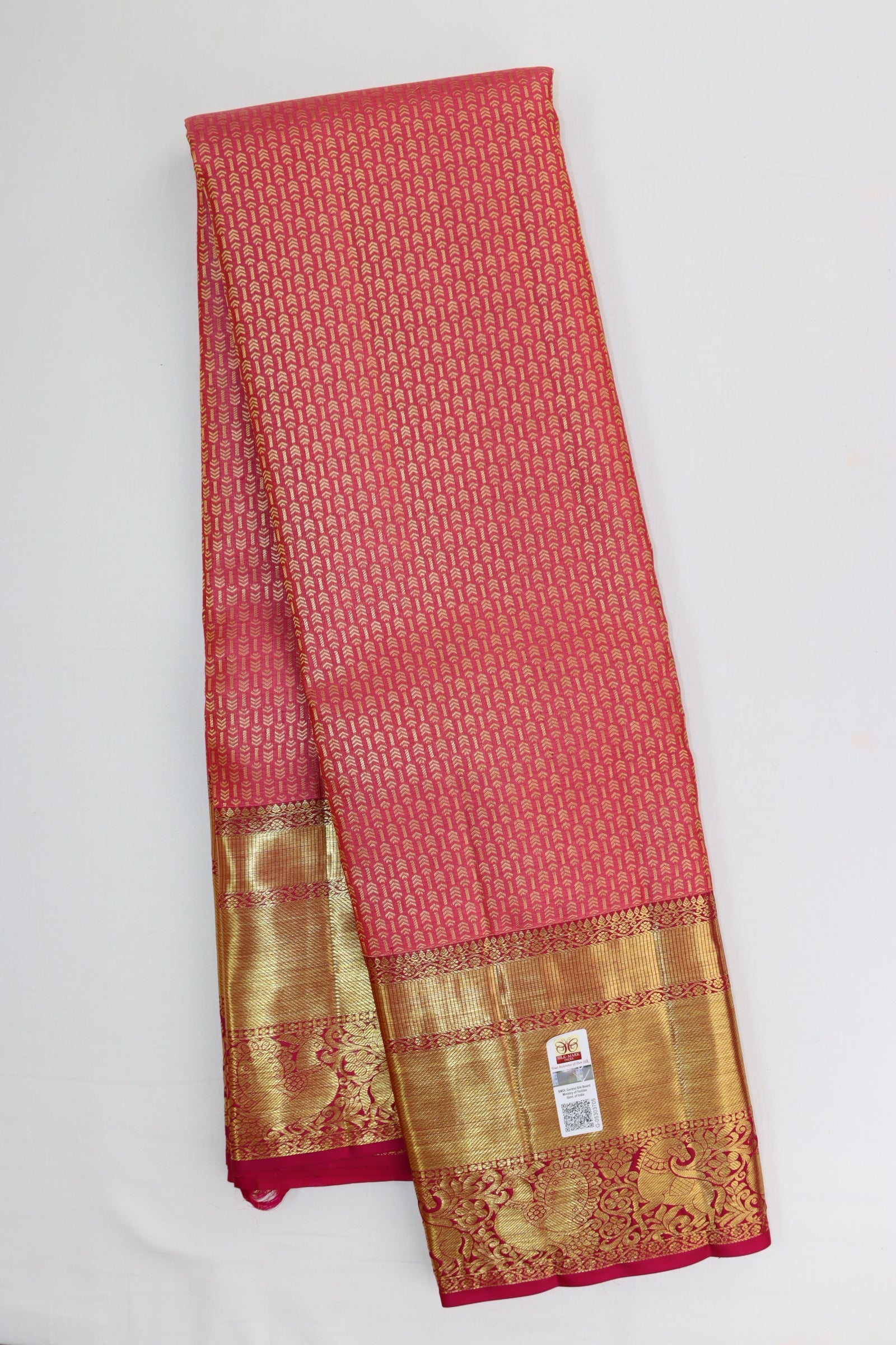 Timeless Pink Kanjipuram Saree From Weavers and Best on Online