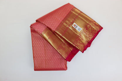 Timeless Pink Kanjipuram Saree From Weavers and Best on Online