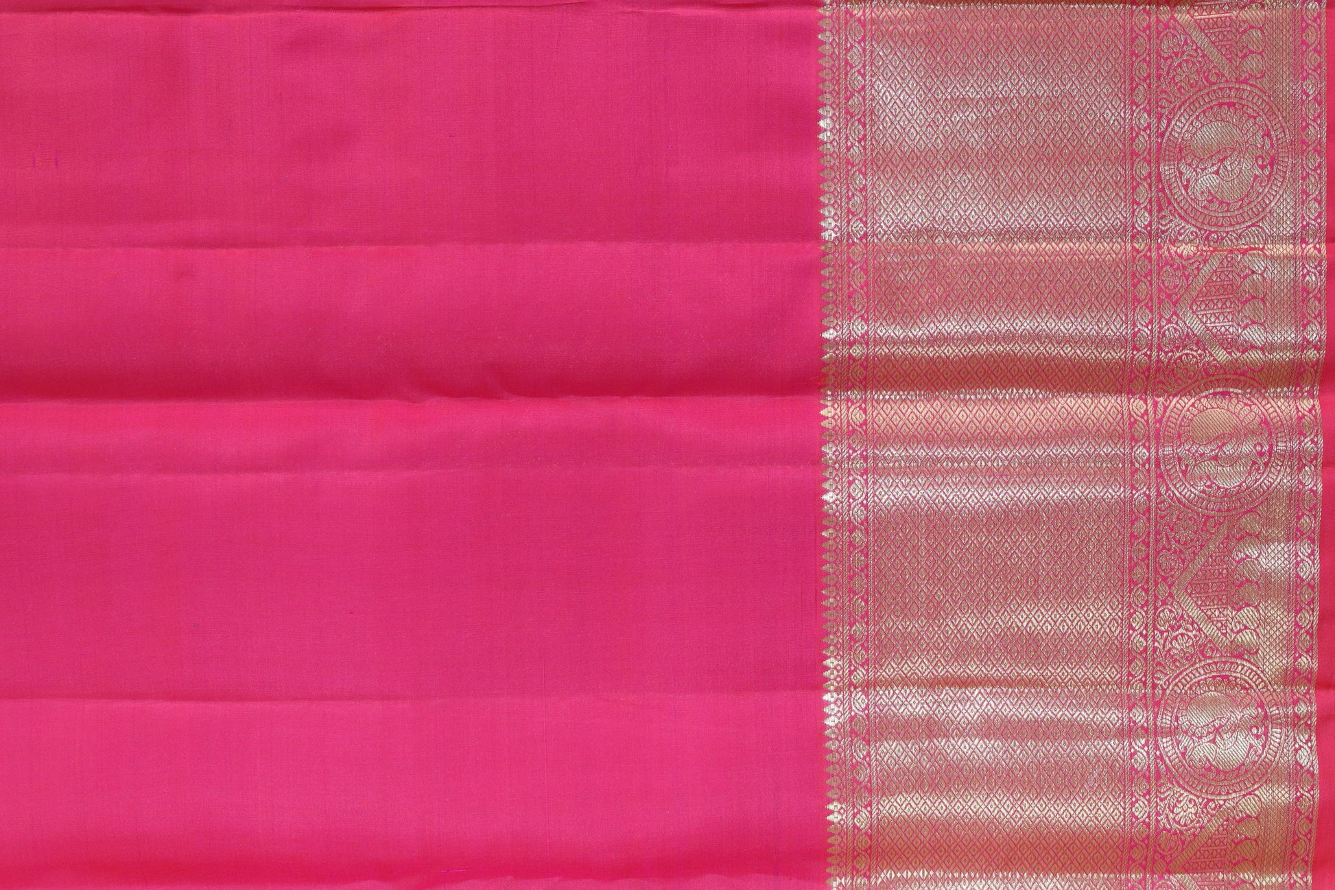 Enchanting Pink Kanjipuram Saree From Weavers and Best on Online