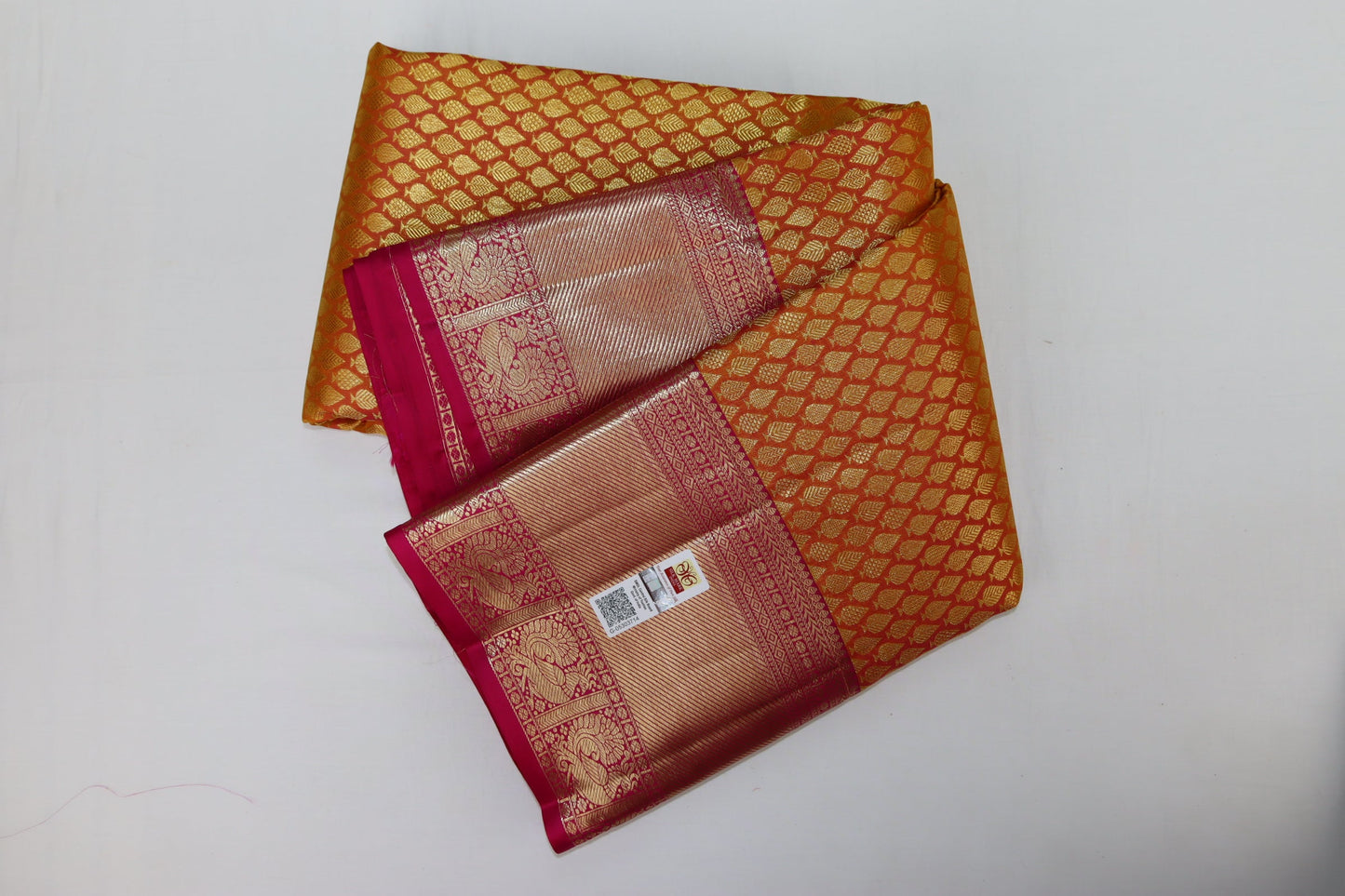 Stunning Yellow Kanjipuram Saree From Weavers and Best on Online