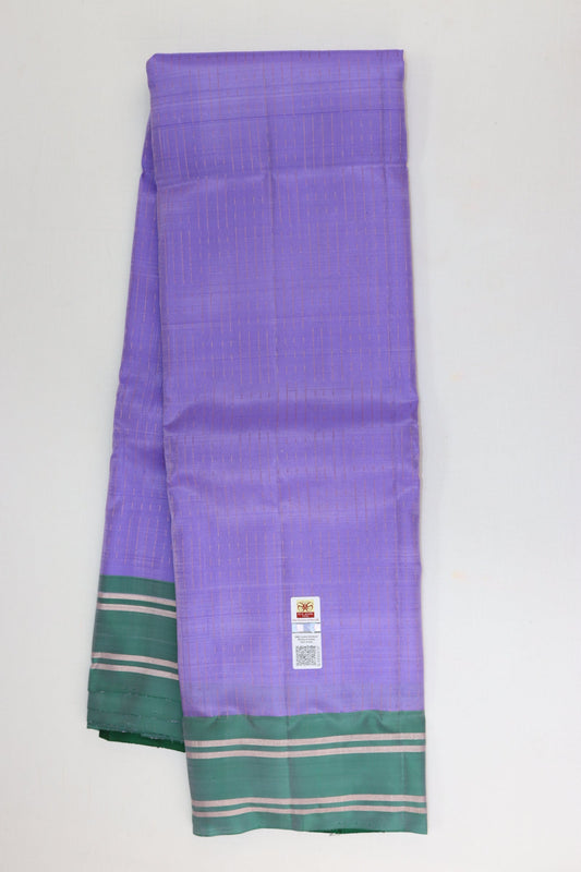 Opulent Light Lavender Pure Kanjipuram Saree From Weavers and Best on Online