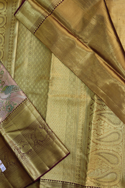 Rich Multi-color Kachipuram Silk saree