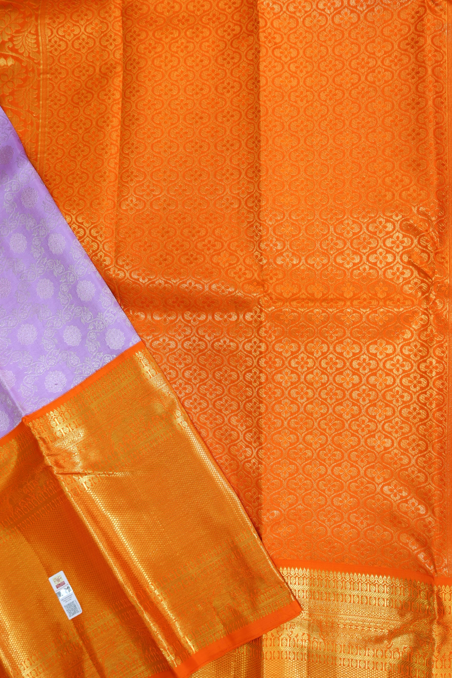 Exotic Violet Kanchipuram Silk Saree