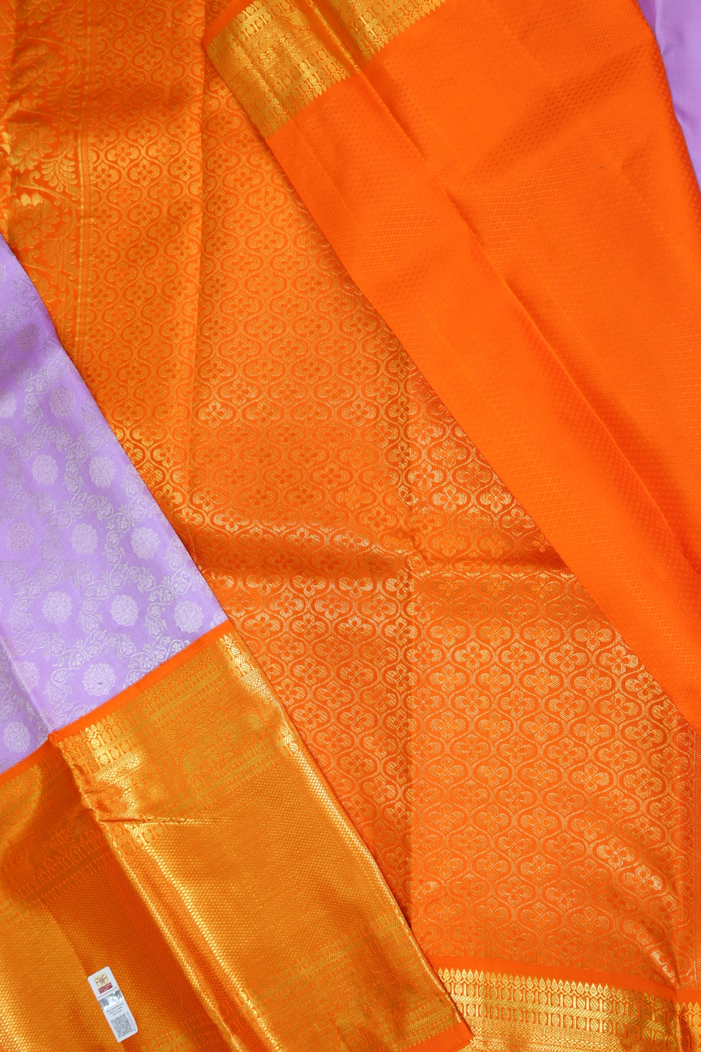 Exotic Violet Kanchipuram Silk Saree