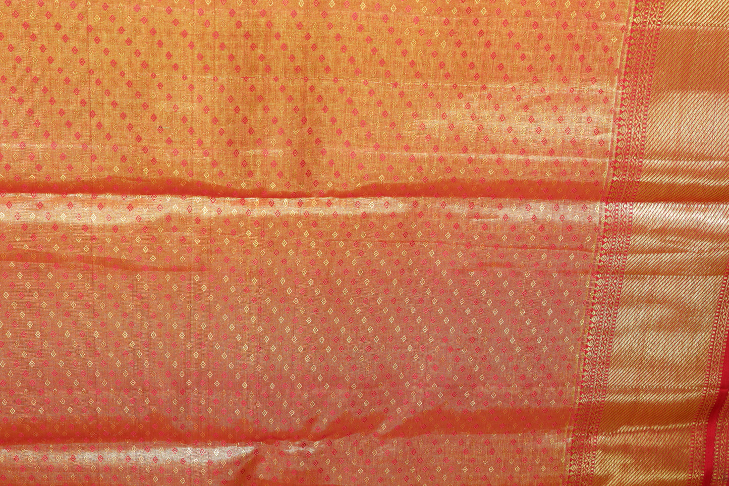 Royal Greenish Yellow  Kachipuram Silk saree