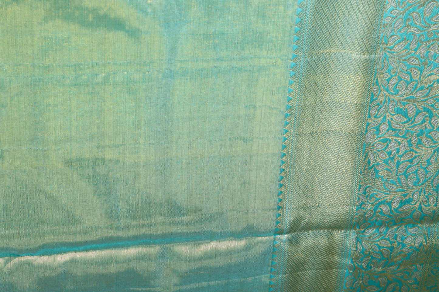 Classy Multi-color Kachipuram Silk saree From Weavers and Best on Online