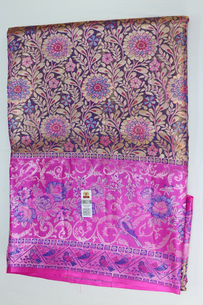 Traditional Multi-color Kanchipuram Silk saree