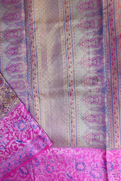 Traditional Multi-color Kanchipuram Silk saree