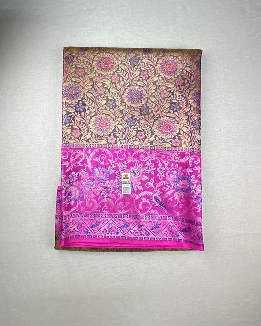 Traditional Multi-color Kanchipuram Silk saree