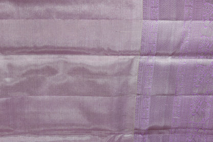 Lavish Light Lavender Kanchipuram Silk saree