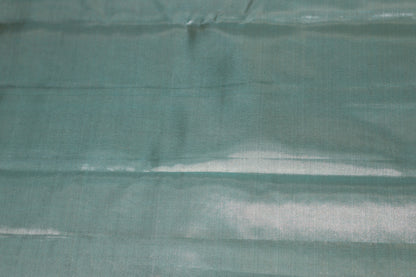 Trendy Light Teal Kanchipuram Silk saree