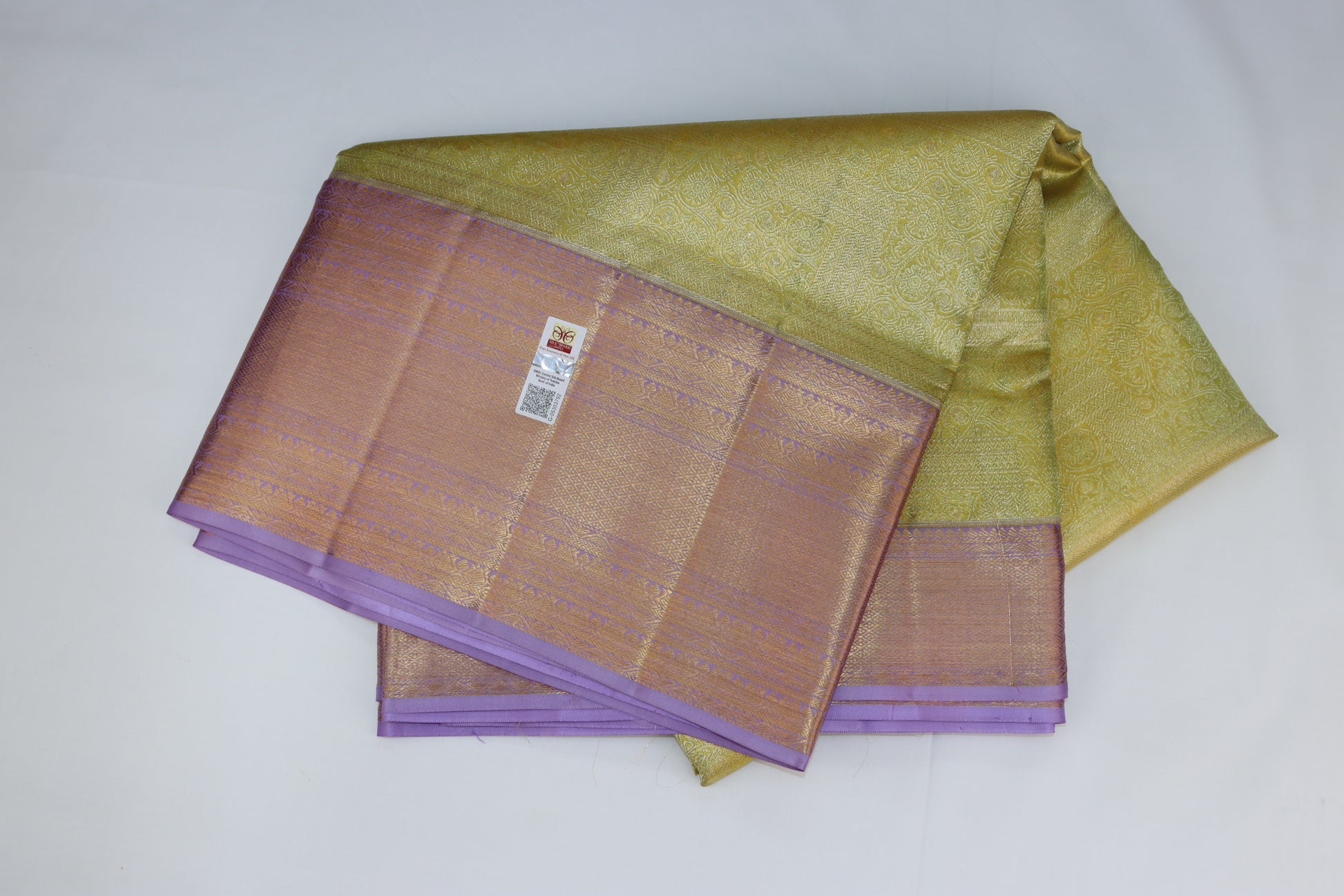 Traditional Green Pure Kanchipuram Silk saree From Weavers and Best on Online