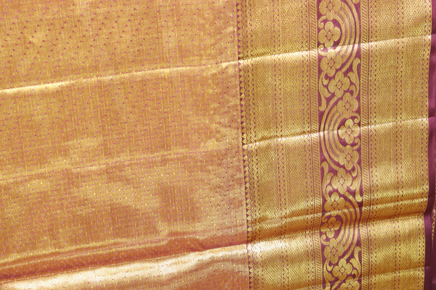 Stunning Yellow Pure Kanchipuram Silk saree From Weavers and Best on Online