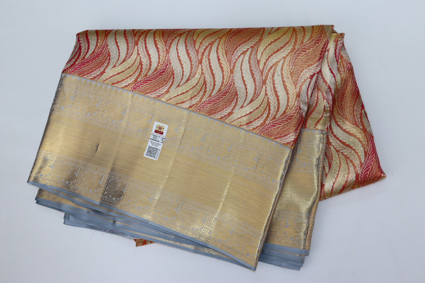 Trendy Multi-color Pure Kanchipuram Silk saree From Weavers and Best on Online