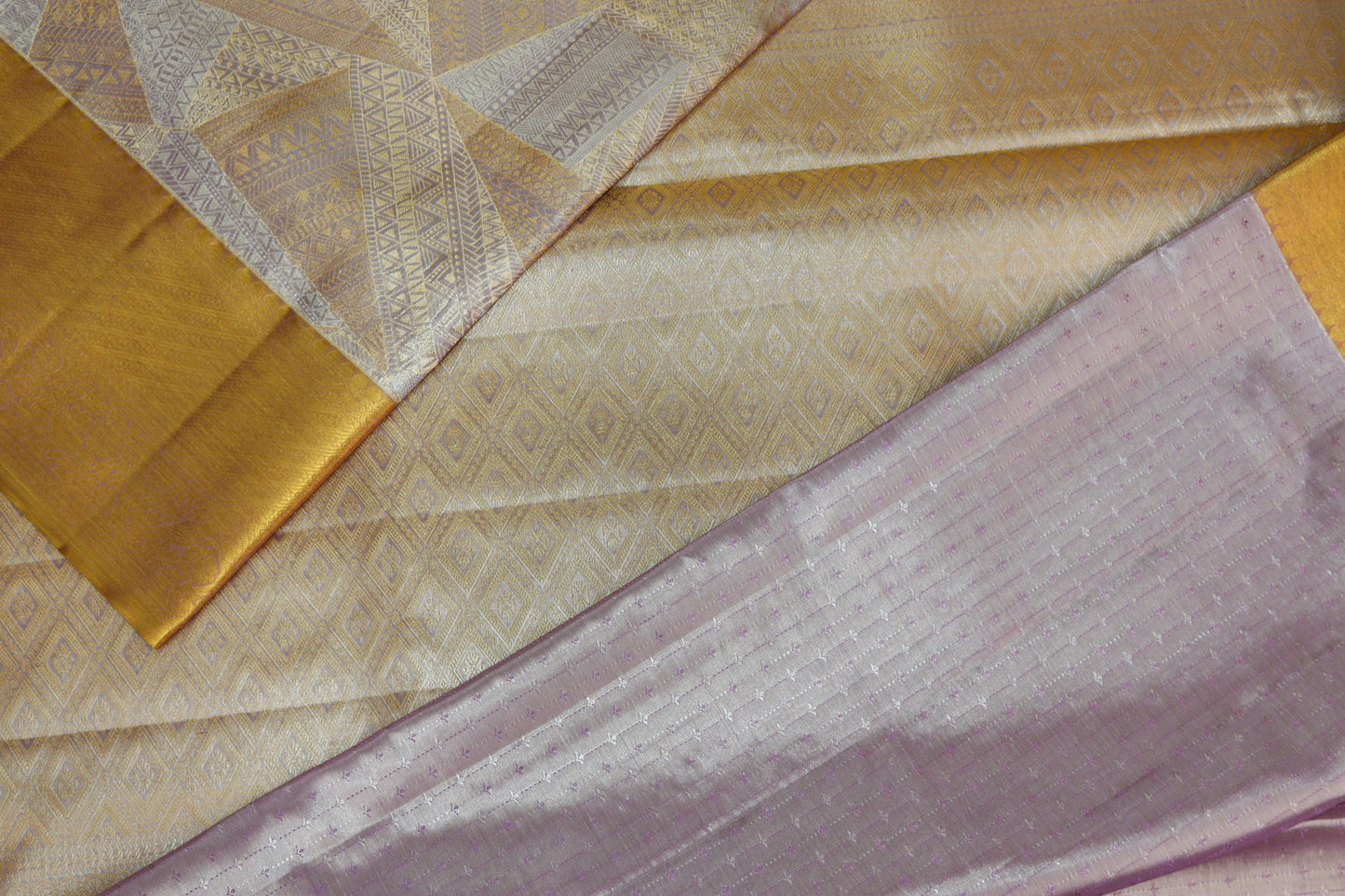 Classy Pastel Pure Kanjipuram Saree From Weavers and Best on Online