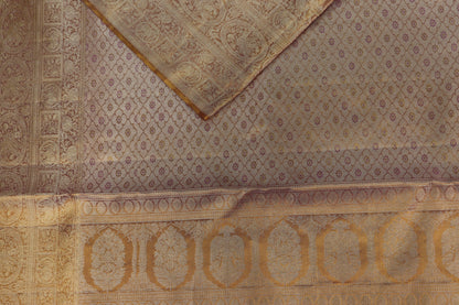 Traditional Pastel Pure Kanjipuram Saree From Weavers and Best on Online