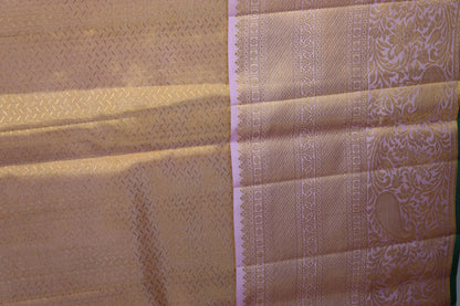 Classy Pastel Pure Kanjipuram Saree From Weavers and Best on Online