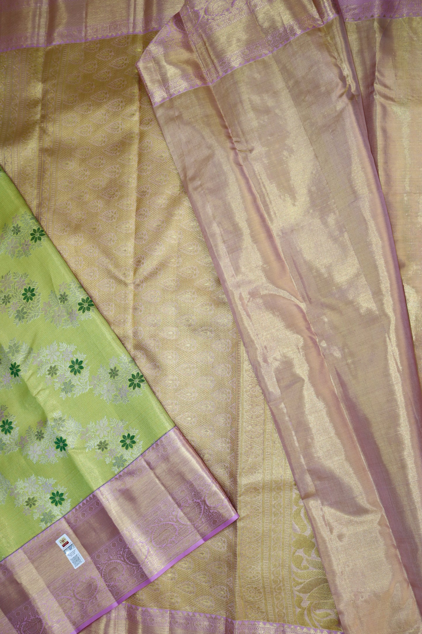 Royal Yellow Kanchipuram Silk saree From Weavers and Best on Online