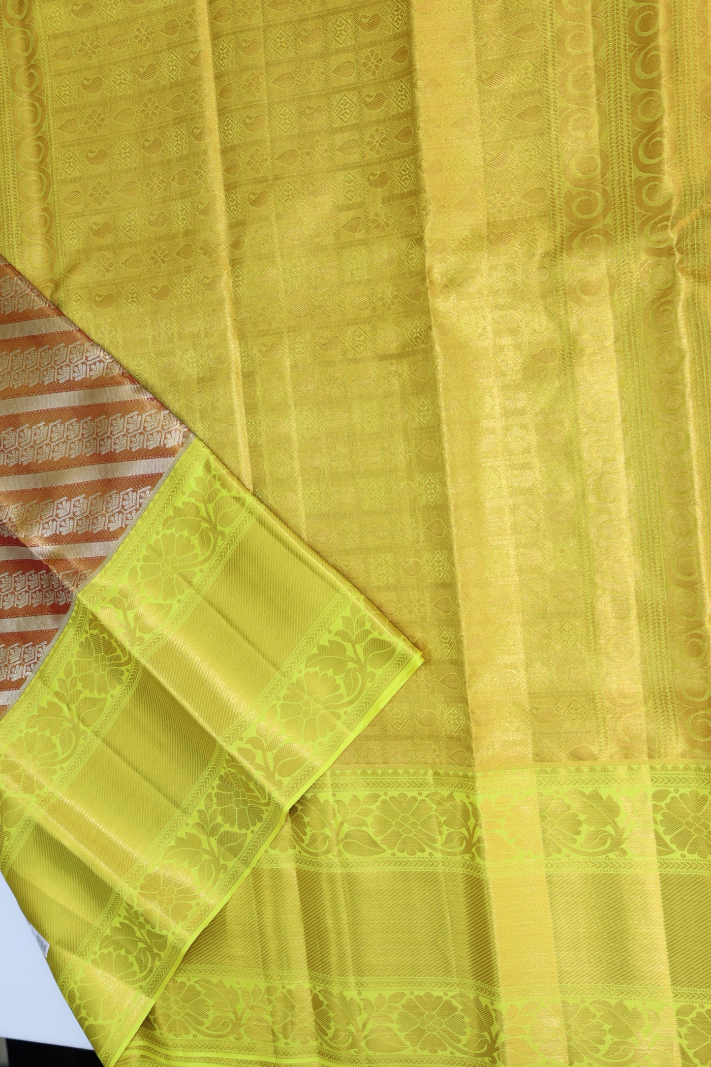 Divine Brown Pure Kanjipuram Saree