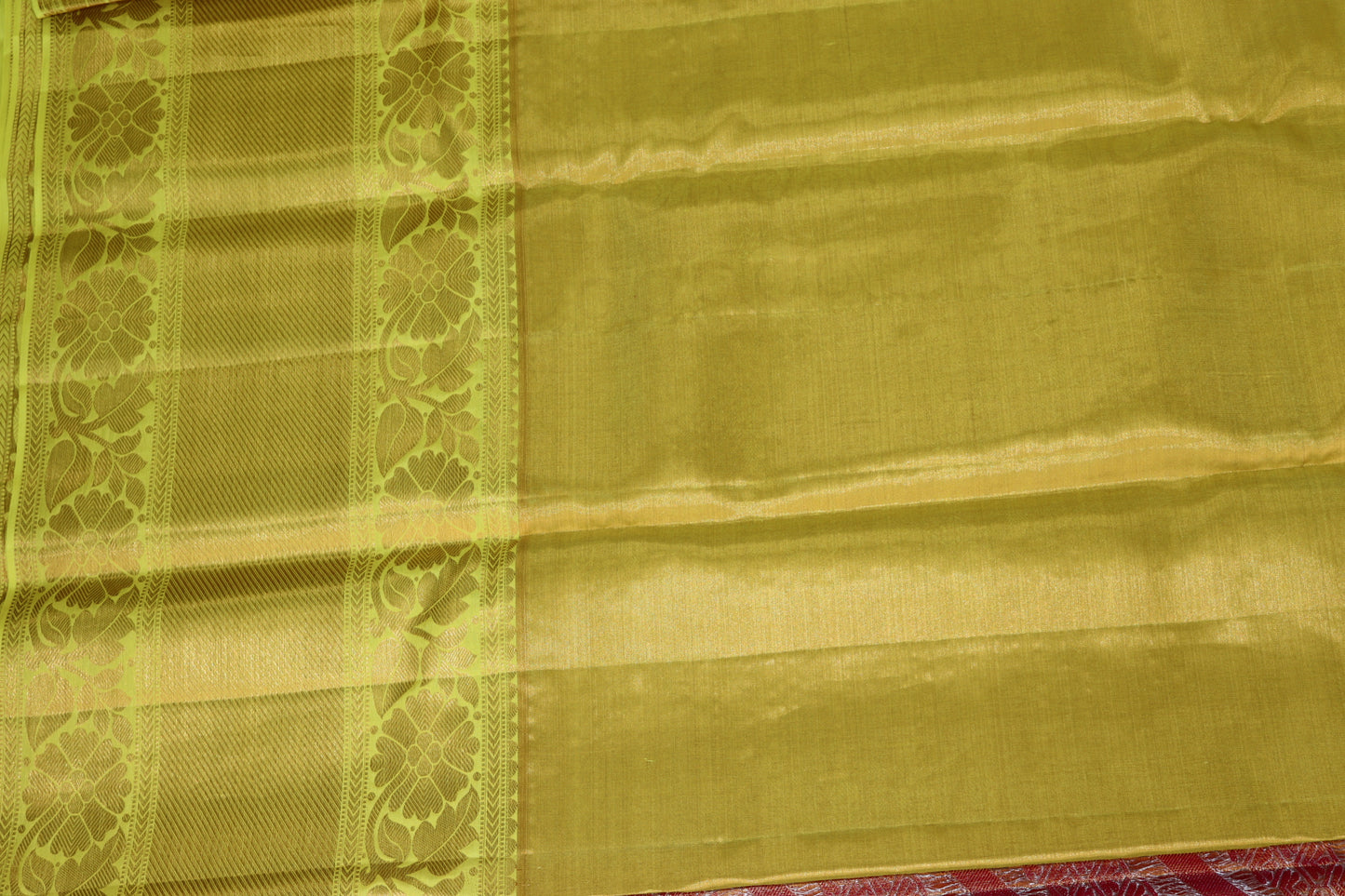 Divine Brown Pure Kanjipuram Saree