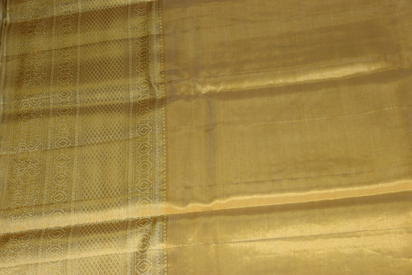 Regal Orange Pure Kanjipuram Saree