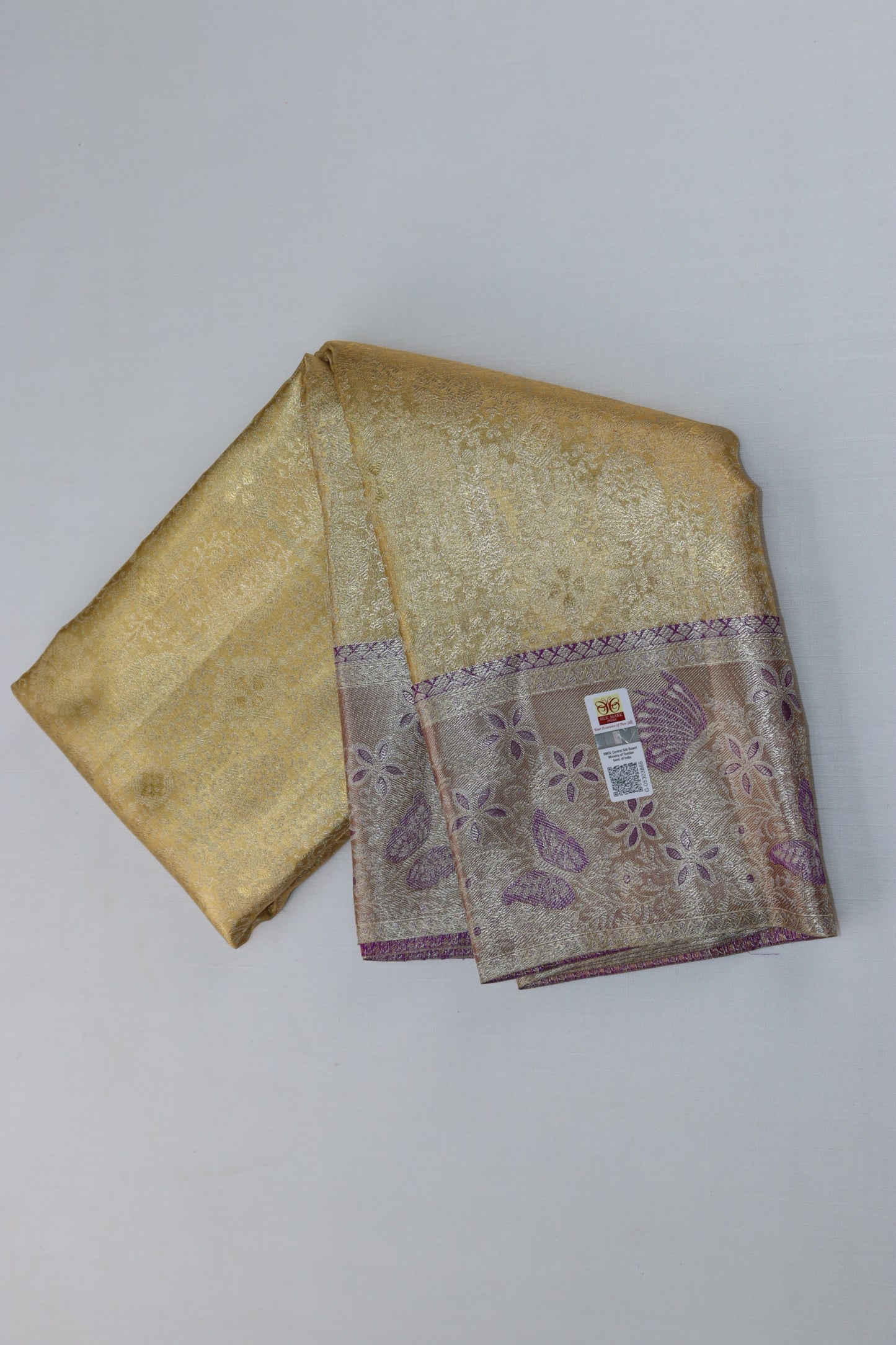 Exotic Gold  Kanjipuram Saree