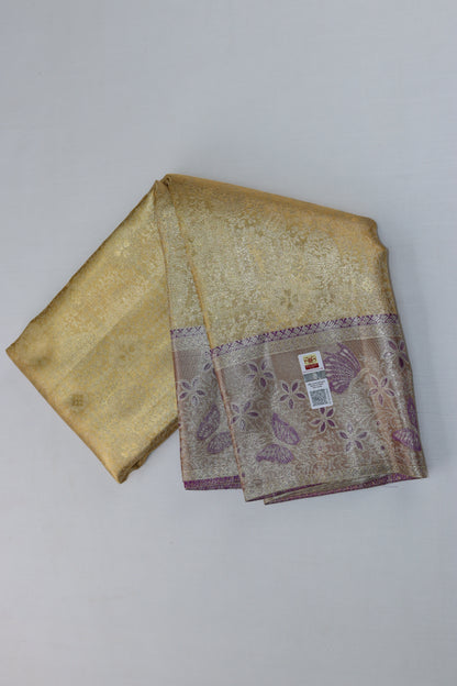 Exotic Gold  Kanjipuram Saree
