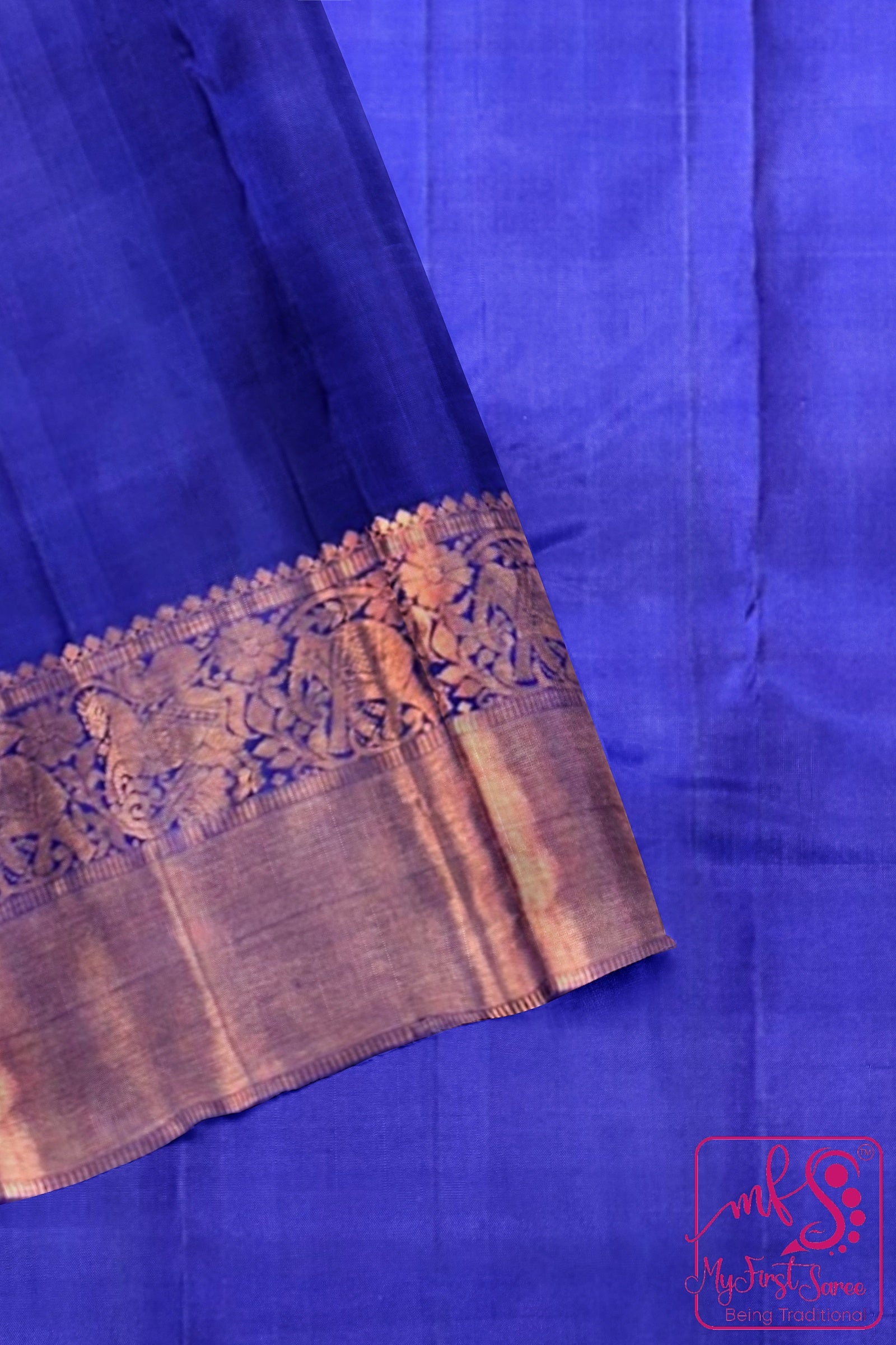 Traditional Marron Kanchipuram Silk Saree From Weavers and Best on Online