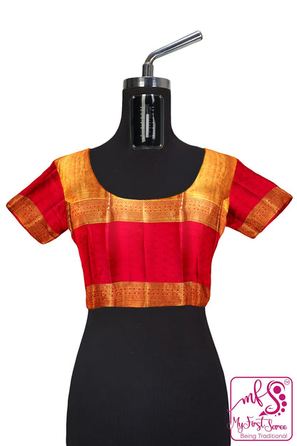 Classy Multi-color Kanchipuram Silk Lehanga From Weavers and Best on Online