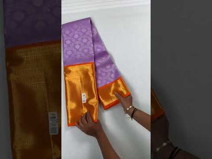 Exotic Violet Kanchipuram Silk Saree