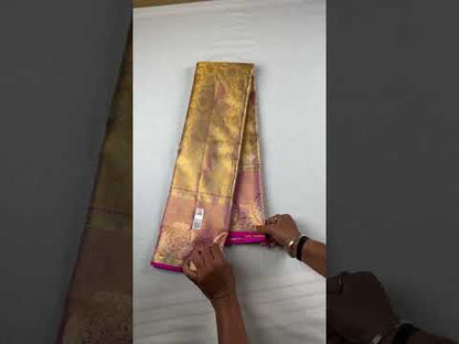 Rich Pastel Light Kachipuram Silk saree