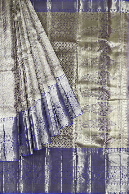 Vibrant Rhino Kanchipuram Silk Saree