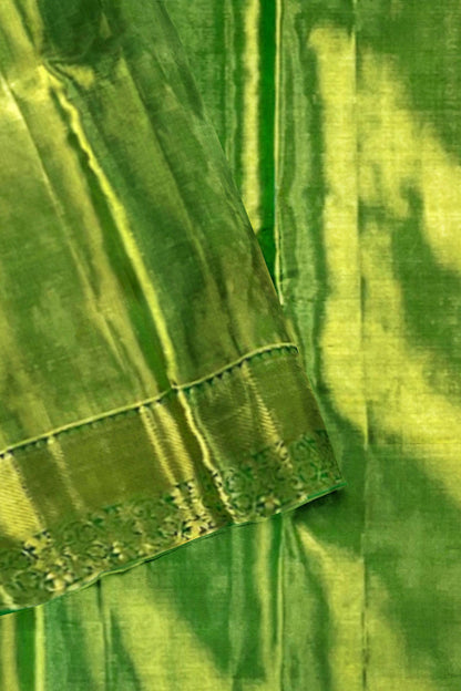 Fine Multi-color Kanchipuram Silk Saree From Weavers and Best on Online