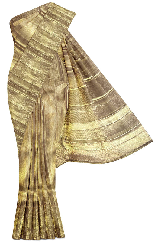 Timeless Gold Kanchipuram Silk Saree